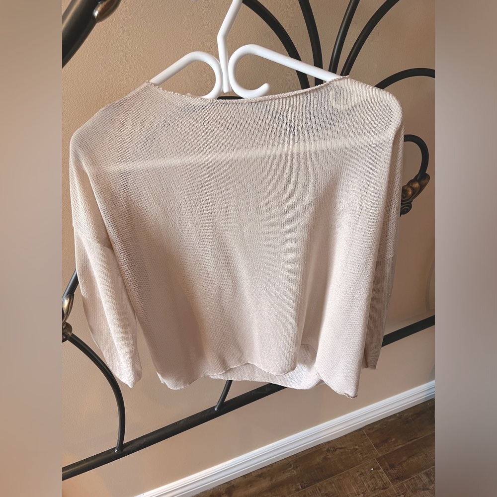 Zara Traffulic Mesh Top.